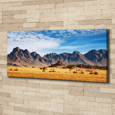 Tableau mural sur toile Rochers en Namibie