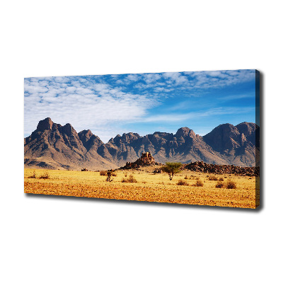 Tableau mural sur toile Rochers en Namibie