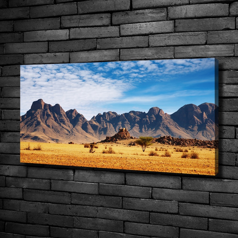 Tableau mural sur toile Rochers en Namibie