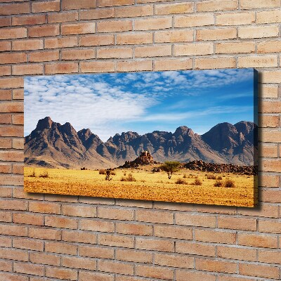 Tableau mural sur toile Rochers en Namibie