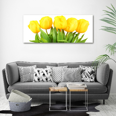 Tableau photo sur toile Tulipes jaunes