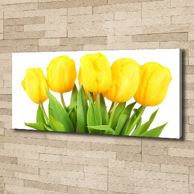 Tableau photo sur toile Tulipes jaunes