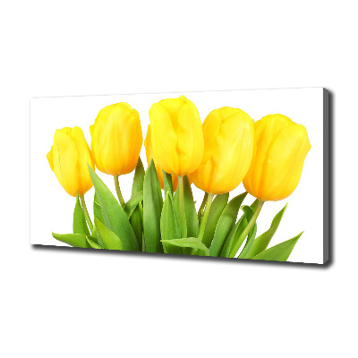 Tableau photo sur toile Tulipes jaunes