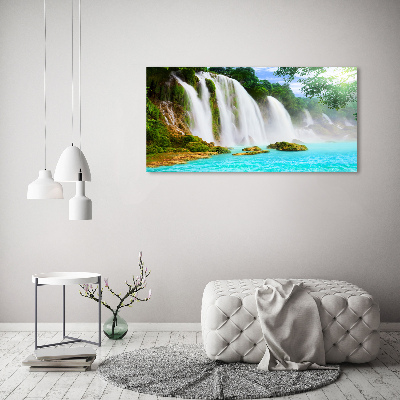 Tableau sur toile Chute d'eau