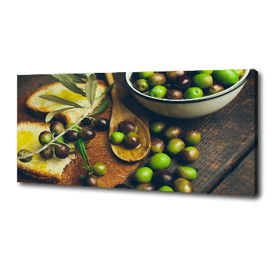 Tableau imprimé sur toile Olives