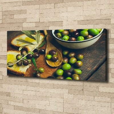 Tableau imprimé sur toile Olives