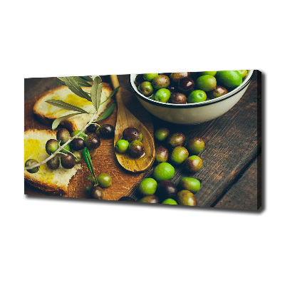 Tableau imprimé sur toile Olives