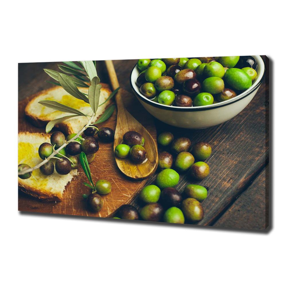 Tableau imprimé sur toile Olives