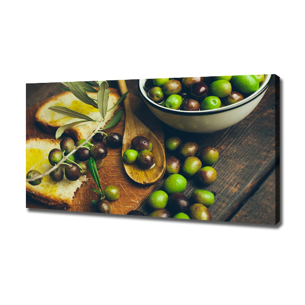 Tableau imprimé sur toile Olives