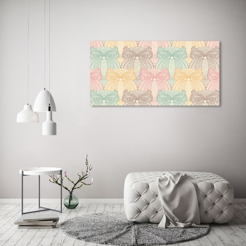 Tableau sur toile Chouettes