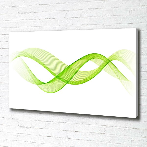 Tableau mural sur toile Vagues colorées
