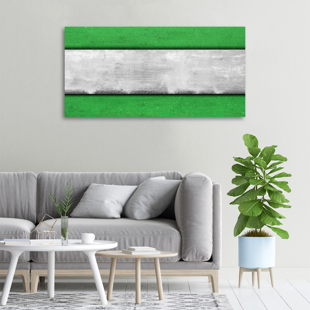 Tableau sur toile Mur vert