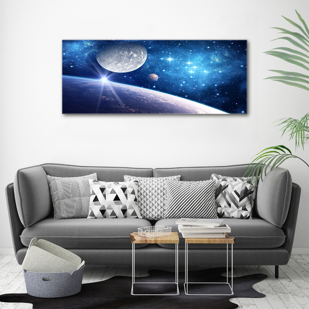 Tableau sur toile Lune