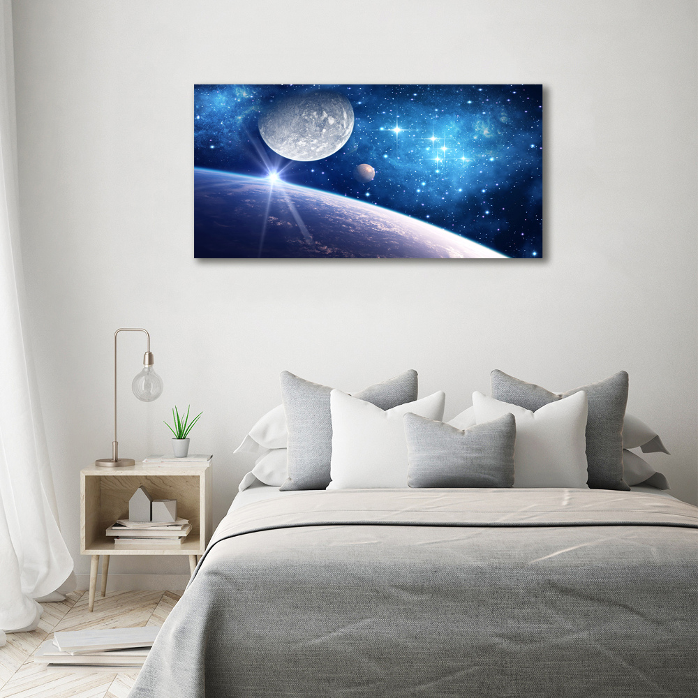 Tableau sur toile Lune