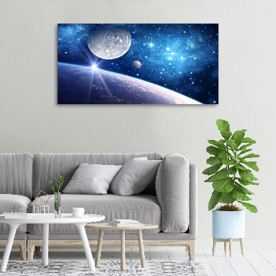 Tableau sur toile Lune