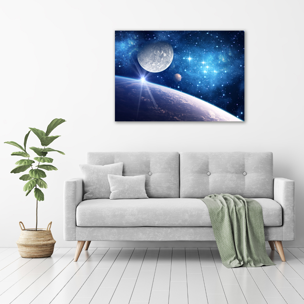 Tableau sur toile Lune