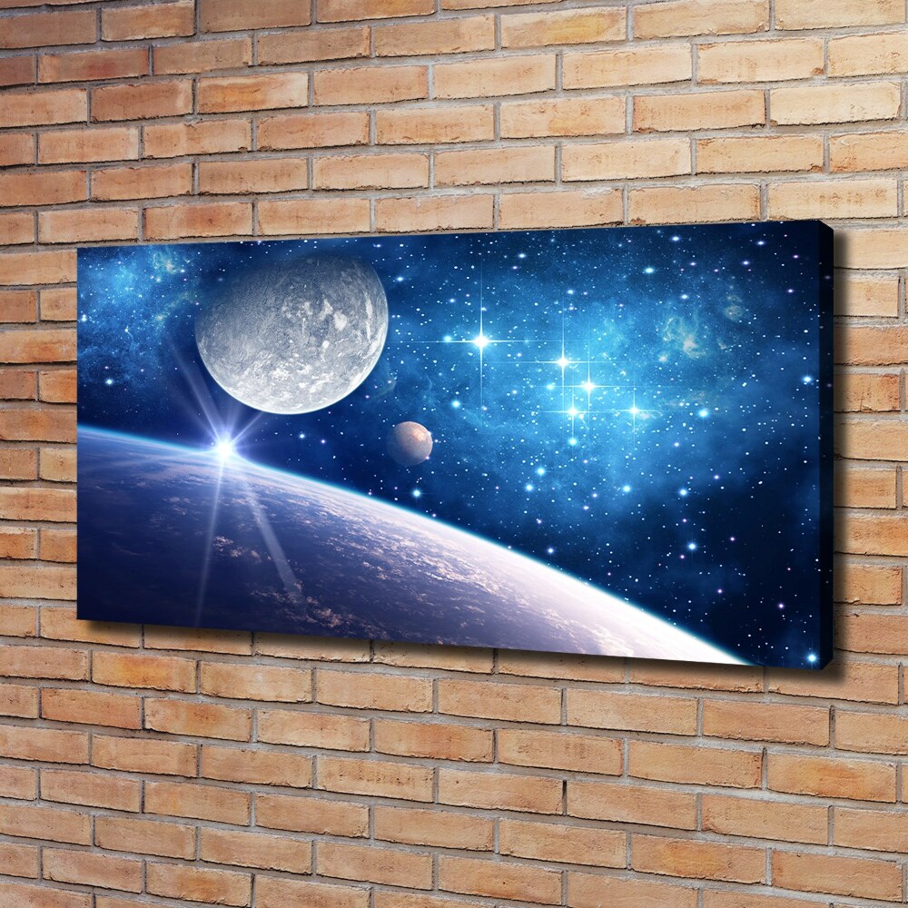 Tableau sur toile Lune