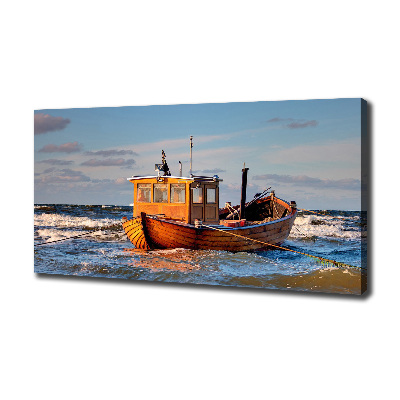 Tableau sur toile Bateau de pêche