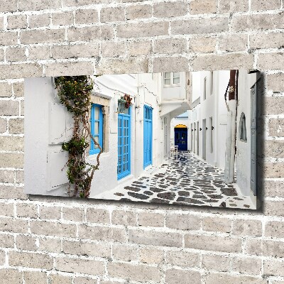 Tableau photo sur toile Rues grecques