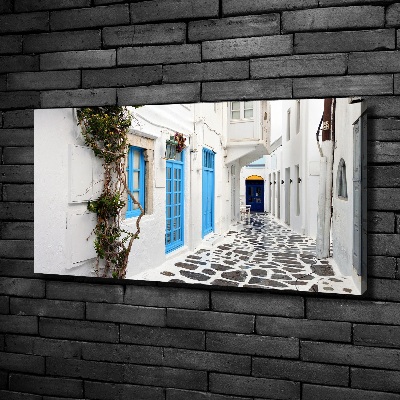 Tableau photo sur toile Rues grecques