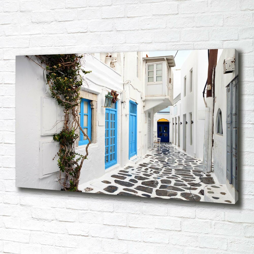 Tableau photo sur toile Rues grecques