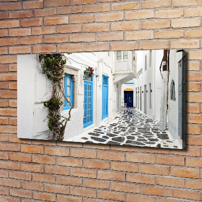 Tableau photo sur toile Rues grecques