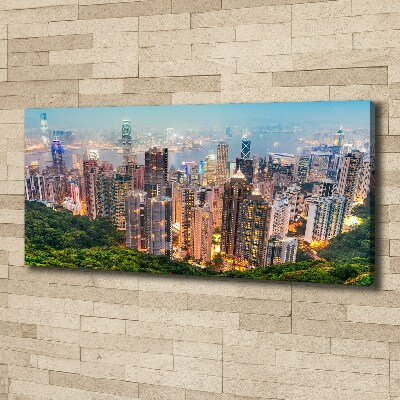 Tableau imprimé sur toile Hong Kong