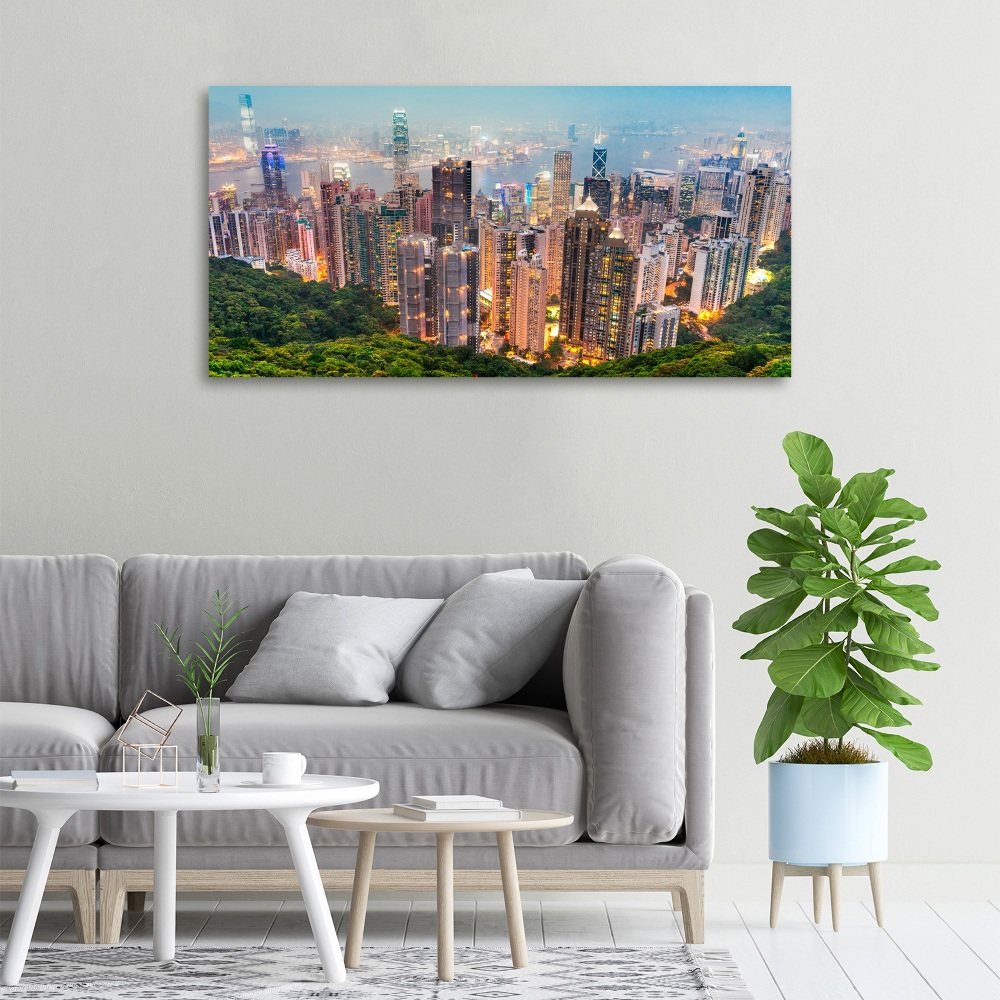 Tableau imprimé sur toile Hong Kong