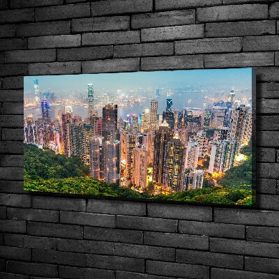 Tableau imprimé sur toile Hong Kong