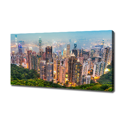 Tableau imprimé sur toile Hong Kong