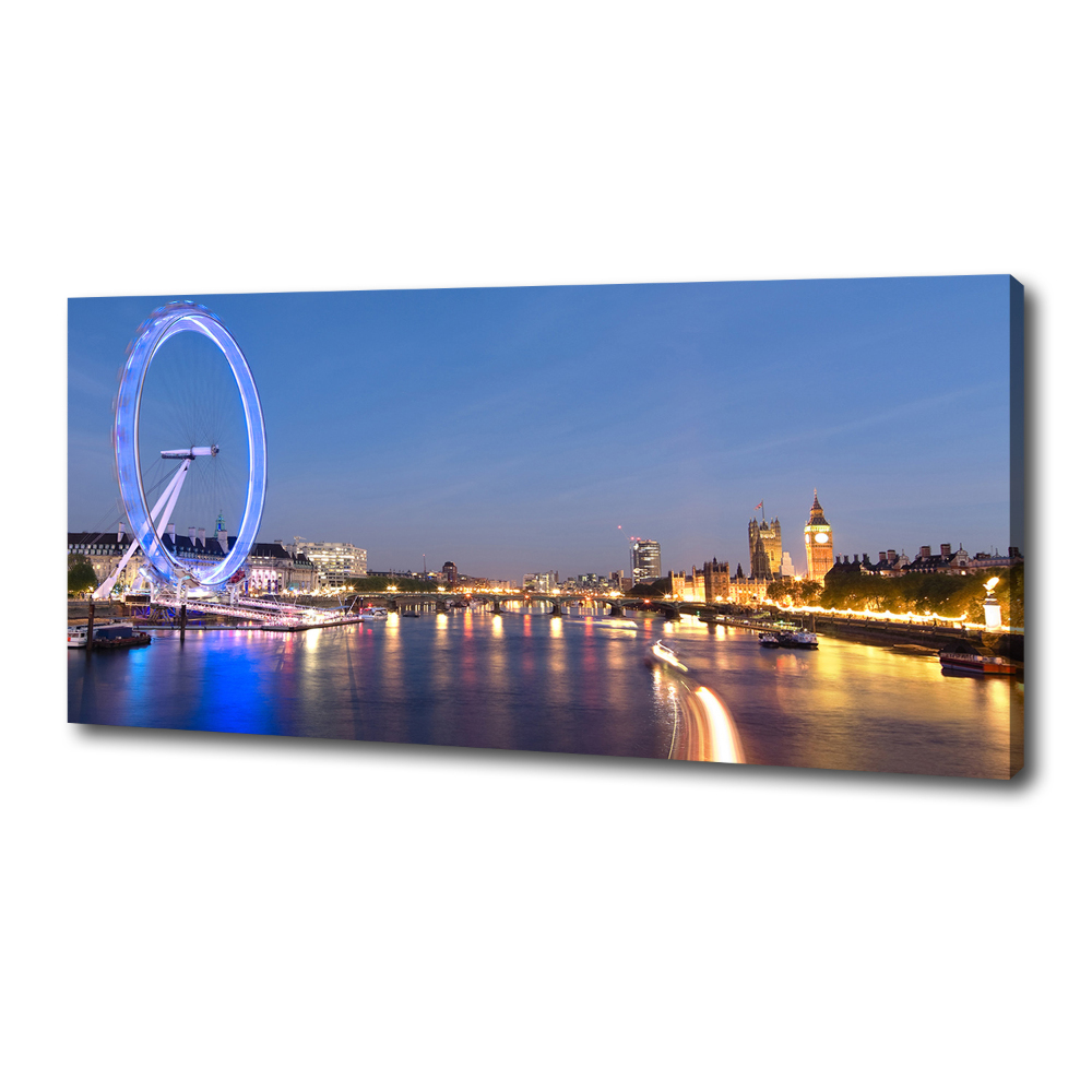 Tableau imprimé sur toile London Eye Londres