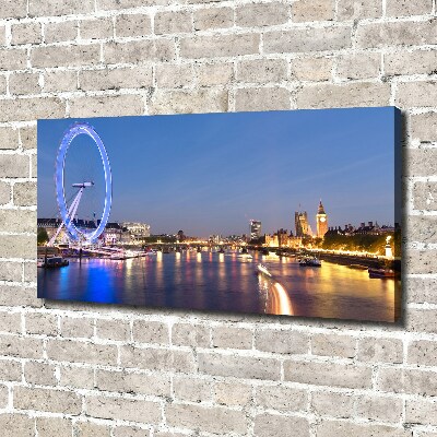 Tableau imprimé sur toile London Eye Londres