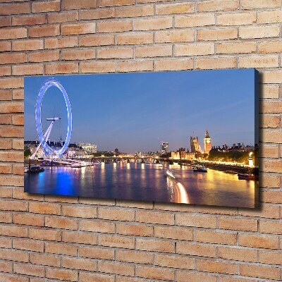 Tableau imprimé sur toile London Eye Londres