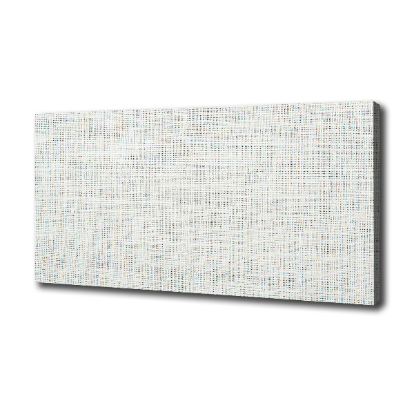 Tableau toile imprimée Toile blanche en lin
