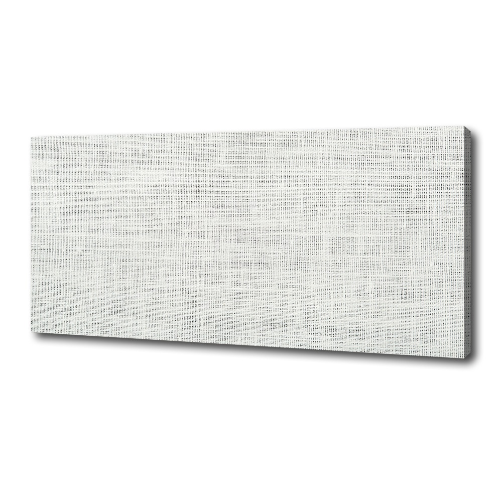 Tableau toile imprimée Toile blanche en lin