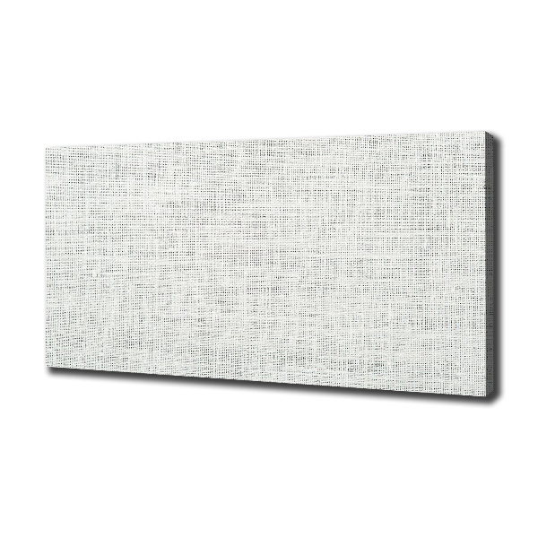 Tableau toile imprimée Toile blanche en lin