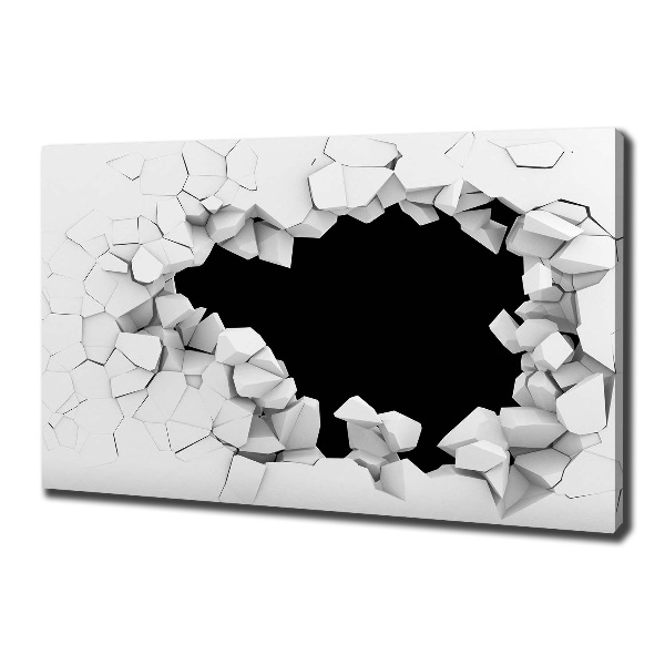 Tableau mural sur toile Trou dans le mur