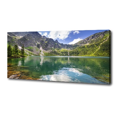 Tableau sur toile Le lac Morskie Oko Tatry