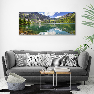 Tableau sur toile Le lac Morskie Oko Tatry