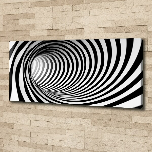 Tableau toile imprimée Tunnel 3D