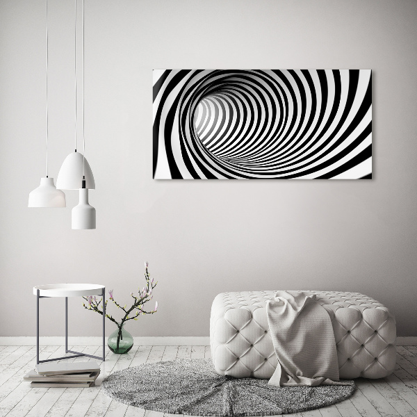 Tableau toile imprimée Tunnel 3D