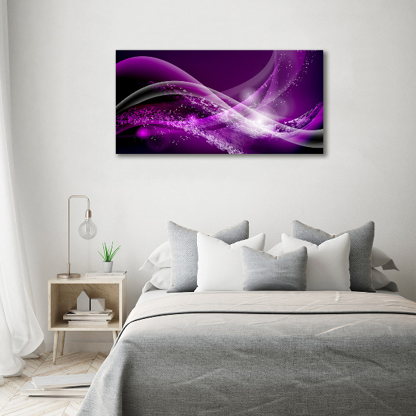 Tableau toile imprimée Vague abstraite