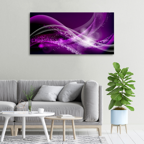 Tableau toile imprimée Vague abstraite