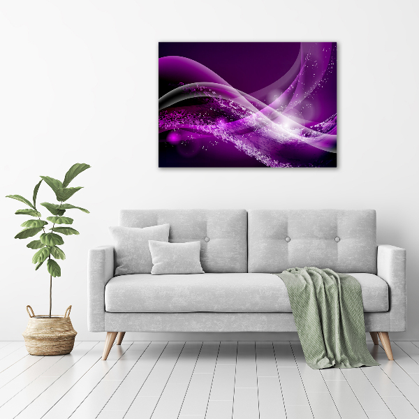 Tableau toile imprimée Vague abstraite