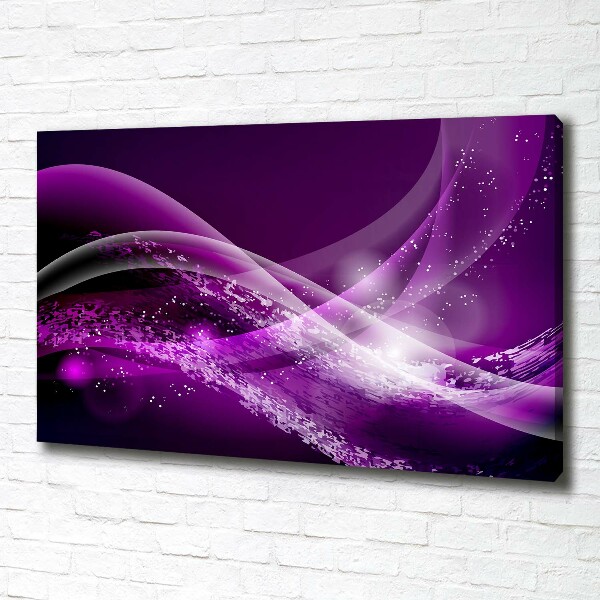 Tableau toile imprimée Vague abstraite