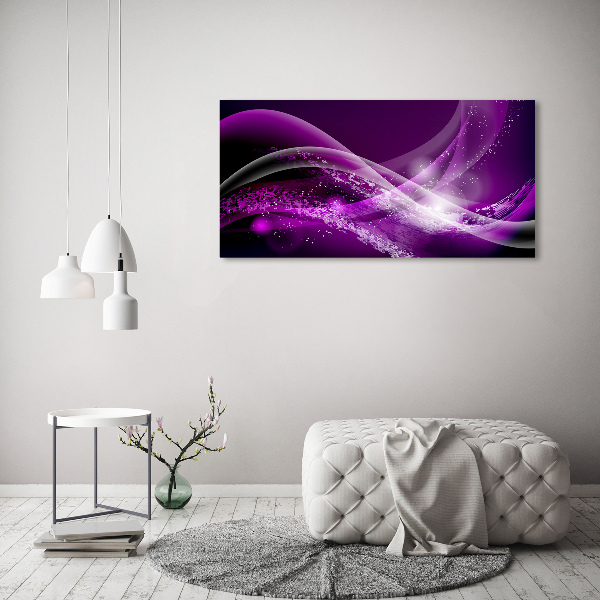 Tableau toile imprimée Vague abstraite