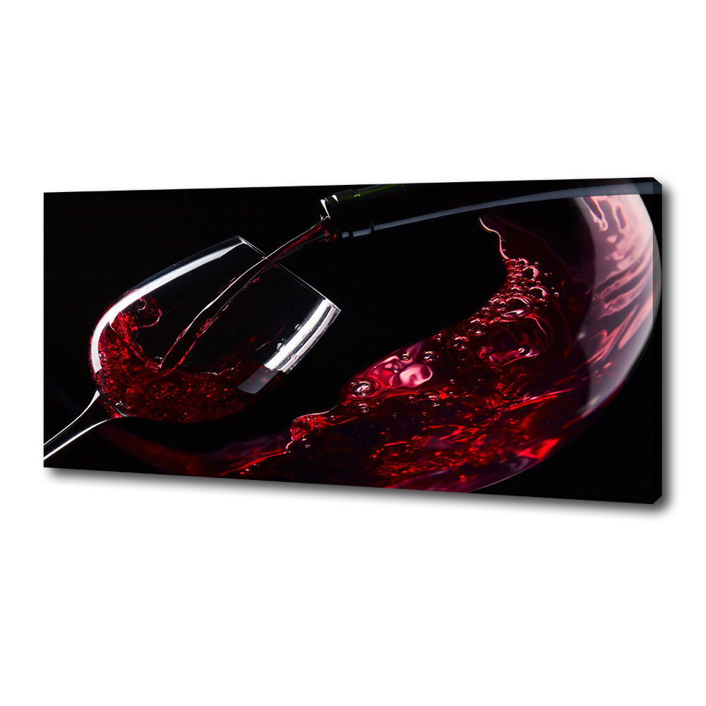 Tableau imprimé sur toile Vin rouge