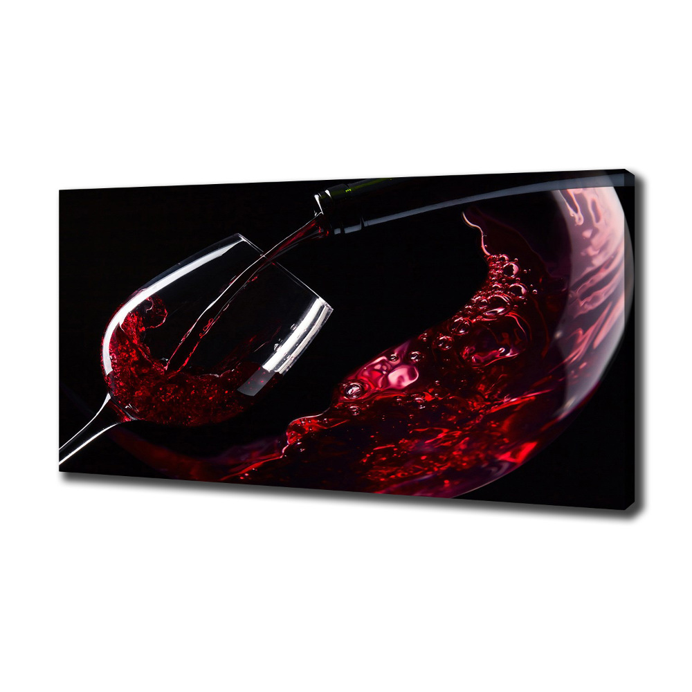 Tableau imprimé sur toile Vin rouge