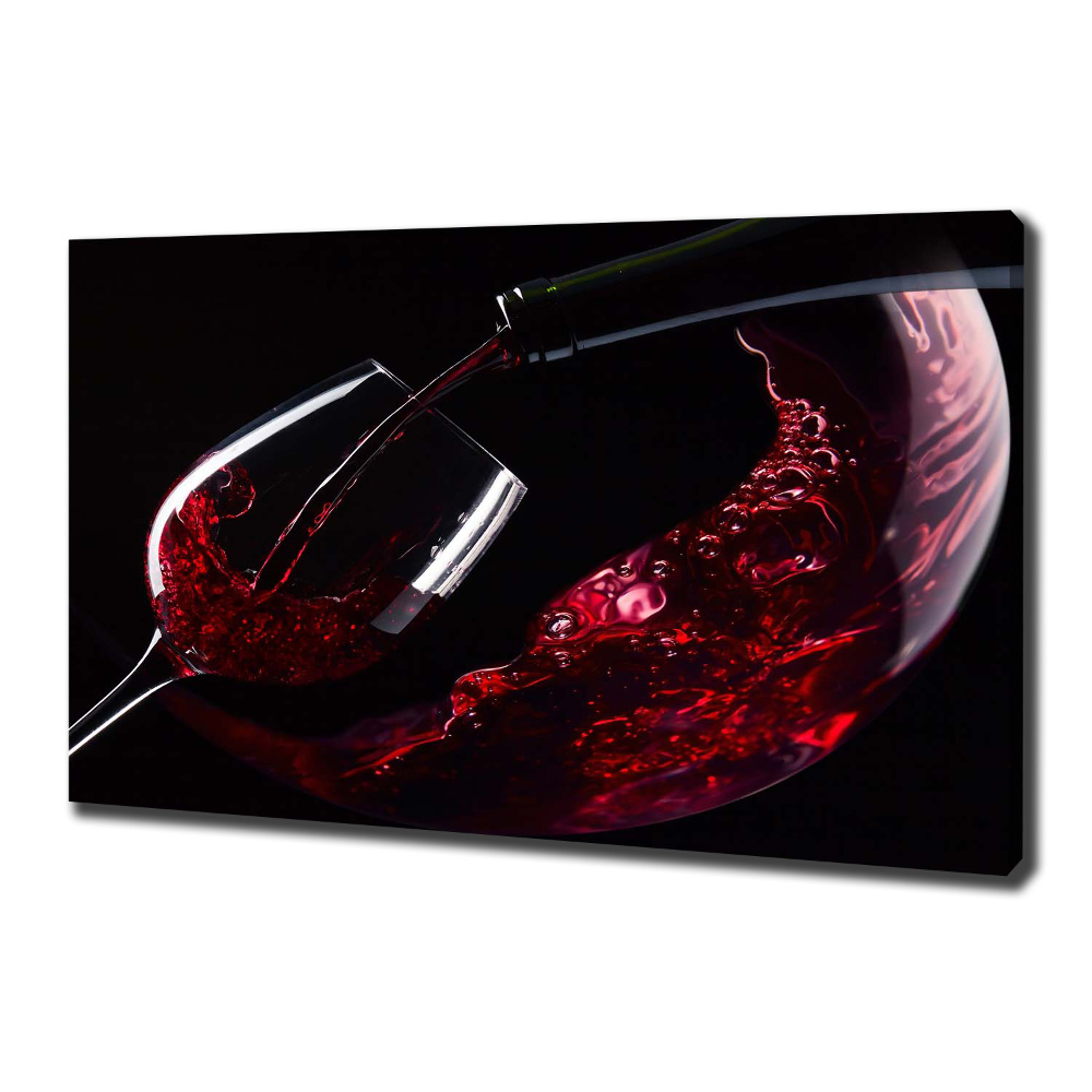 Tableau imprimé sur toile Vin rouge