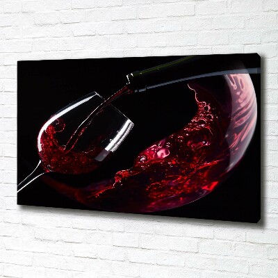 Tableau imprimé sur toile Vin rouge